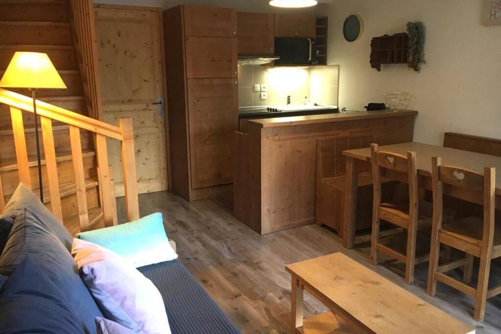 Apt 2 Chambres En Duplex Chalet Des Rennes Vars 2000M Piscine Interieure Et Exterieure المظهر الخارجي الصورة
